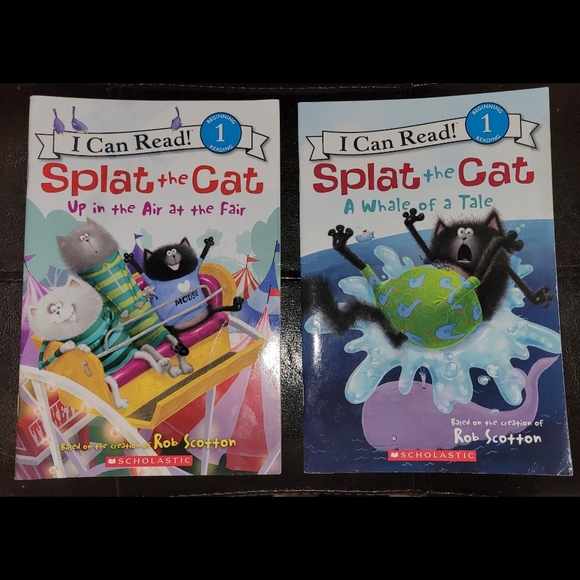 Splat The Cat / I can read Level 1 / 4 books - Picture 3 of 4